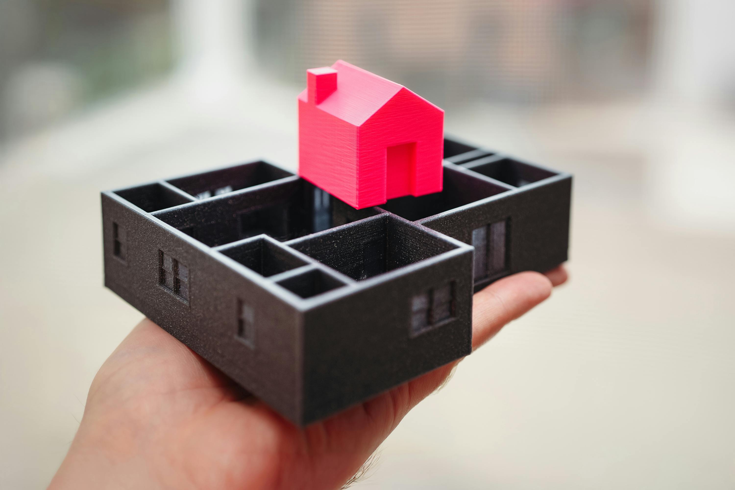 impressão 3d de maquete